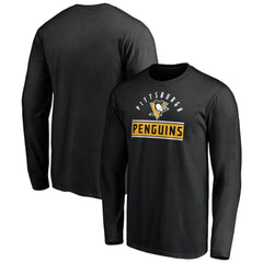 Pittsburgh Penguins Team Arch Knockout Long Sleeve T-Shirt