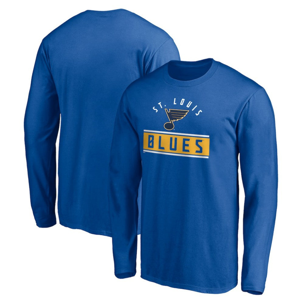 St. Louis Blues Team Arch Knockout Long Sleeve T-Shirt