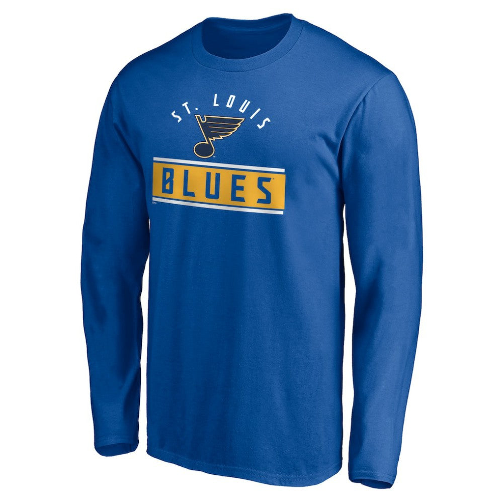 St. Louis Blues Team Arch Knockout Long Sleeve T-Shirt