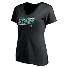 Dallas Stars Women's Mascot In Bounds V-Neck T-Shirt