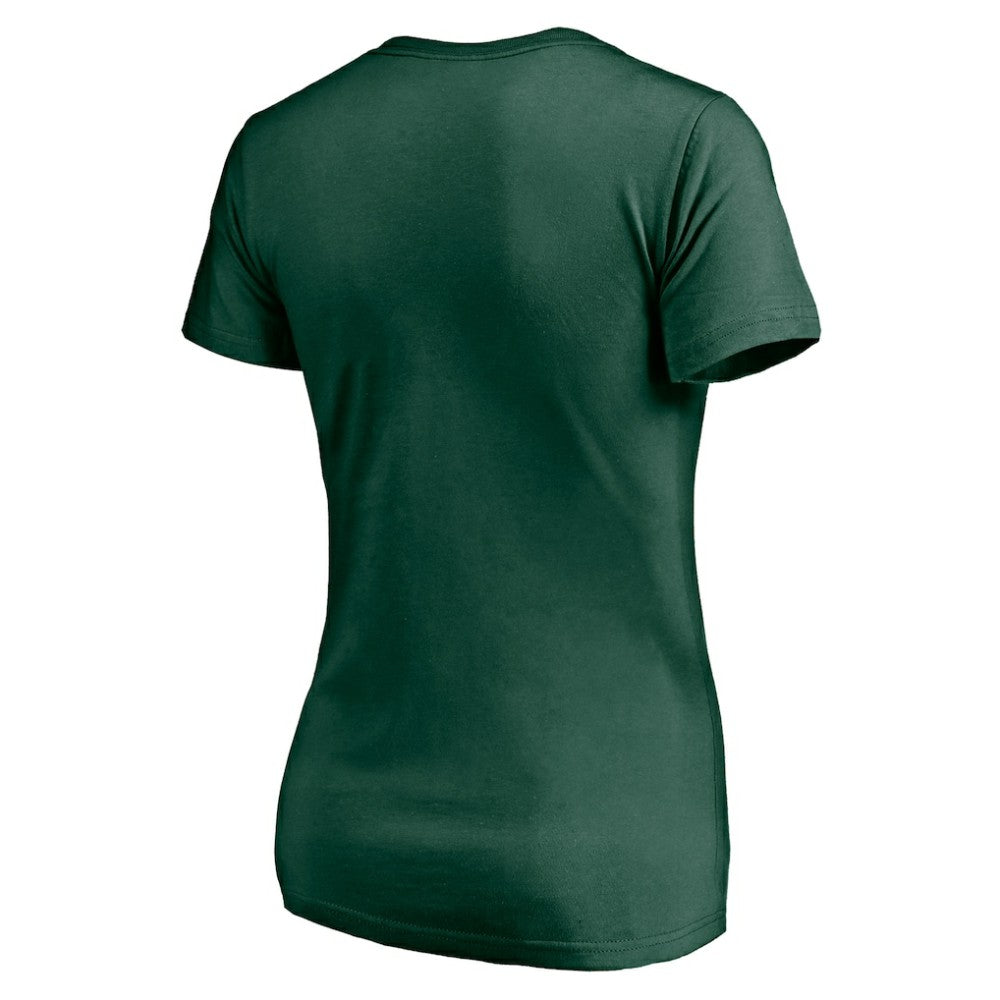 Minnesota Wild Women's Mascot In Bounds V-Neck T-Shirt