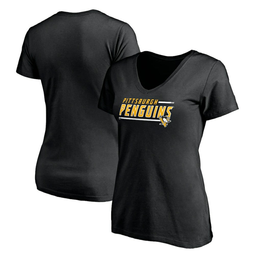 Pittsburgh Penguins Women's Mascot In Bounds V-Neck T-Shirt