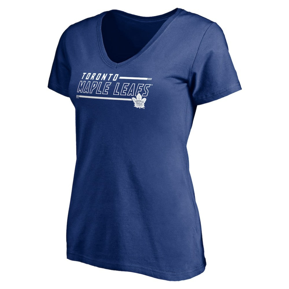 Toronto Maple Leafs Women's Mascot In Bounds V-Neck T-Shirt