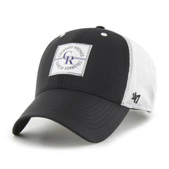 Colorado Rockies Disburse MVP Trucker Adjustable Hat - Black | 47 brand