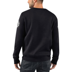 Boston Bruins Starter x NHL Black Ice Cross Check Pullover Sweatshirt