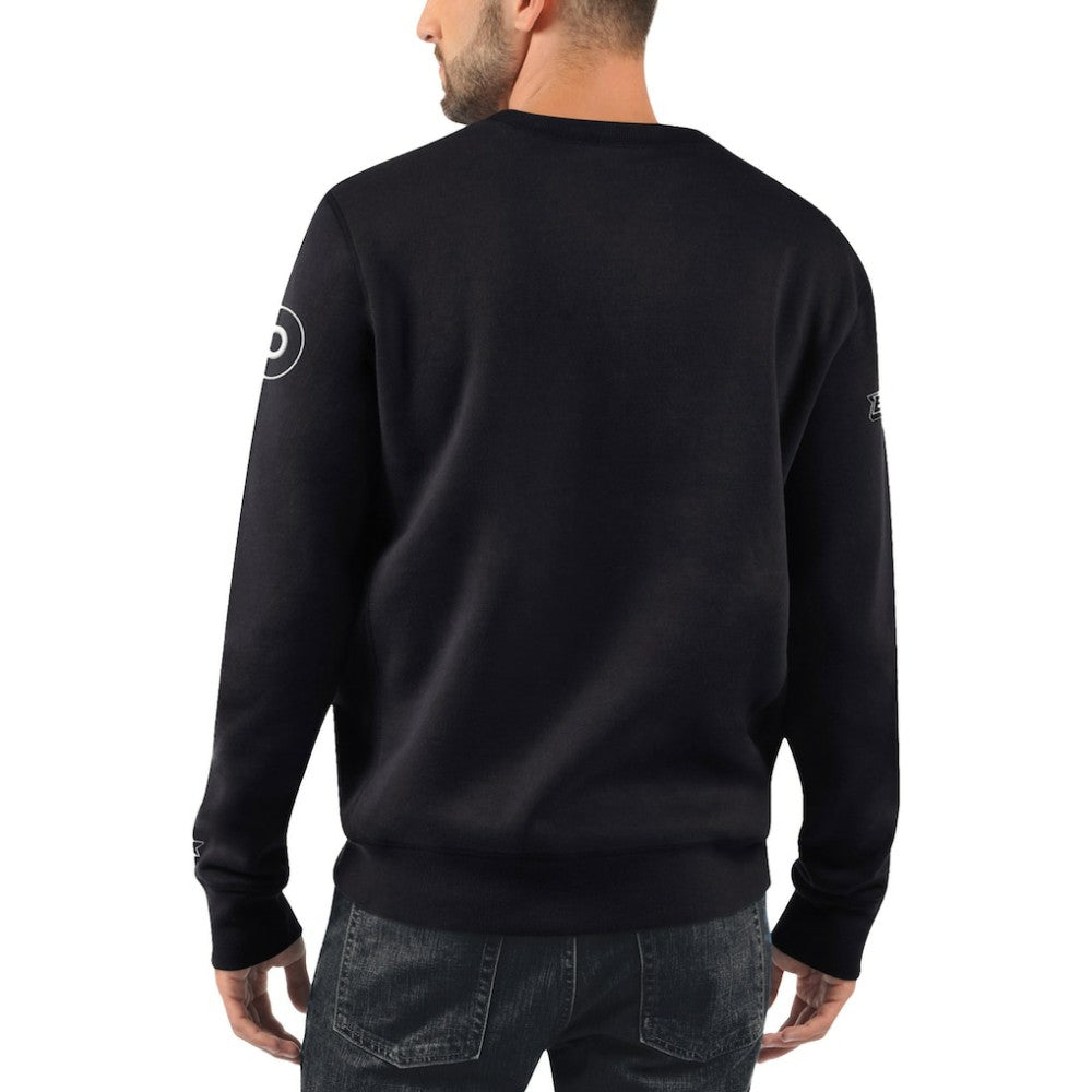 Philadelphia Flyers Starter x NHL Black Ice Cross Check Pullover Sweatshirt