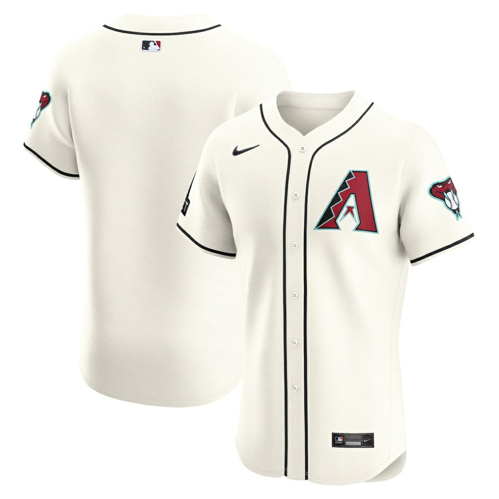 Arizona Diamondbacks Home Elite Patch Jersey - White | Nike