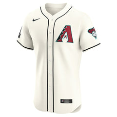 Arizona Diamondbacks Home Elite Patch Jersey - White | Nike