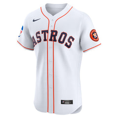 Houston Astros Home Elite Patch Jersey - White | Nike