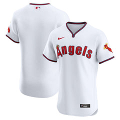 Los Angeles Angels Alternate Vapor Premier Elite Patch Jersey - White | Nike