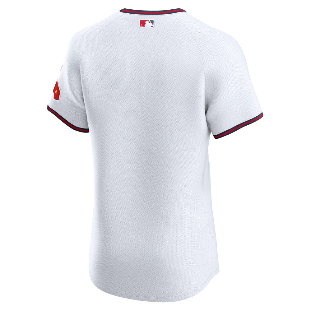 Los Angeles Angels Alternate Vapor Premier Elite Patch Jersey - White | Nike