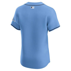 Tampa Bay Rays Alternate Vapor Premier Elite Patch Jersey - Light Blue | Nike