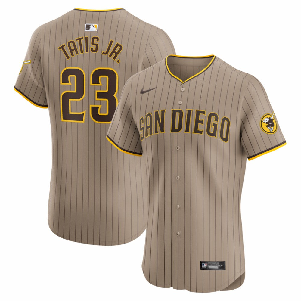 Fernando Tatis Jr. San Diego Padres Alternate Elite Player Jersey - Sand | Nike