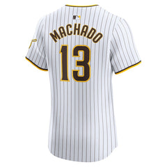 Manny Machado San Diego Padres Home Elite Jersey - White | Nike