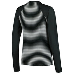 NFL Pittsburgh Steelers Antigua Women's Maverick Waffle Henley Long Sleeve T-Shirt