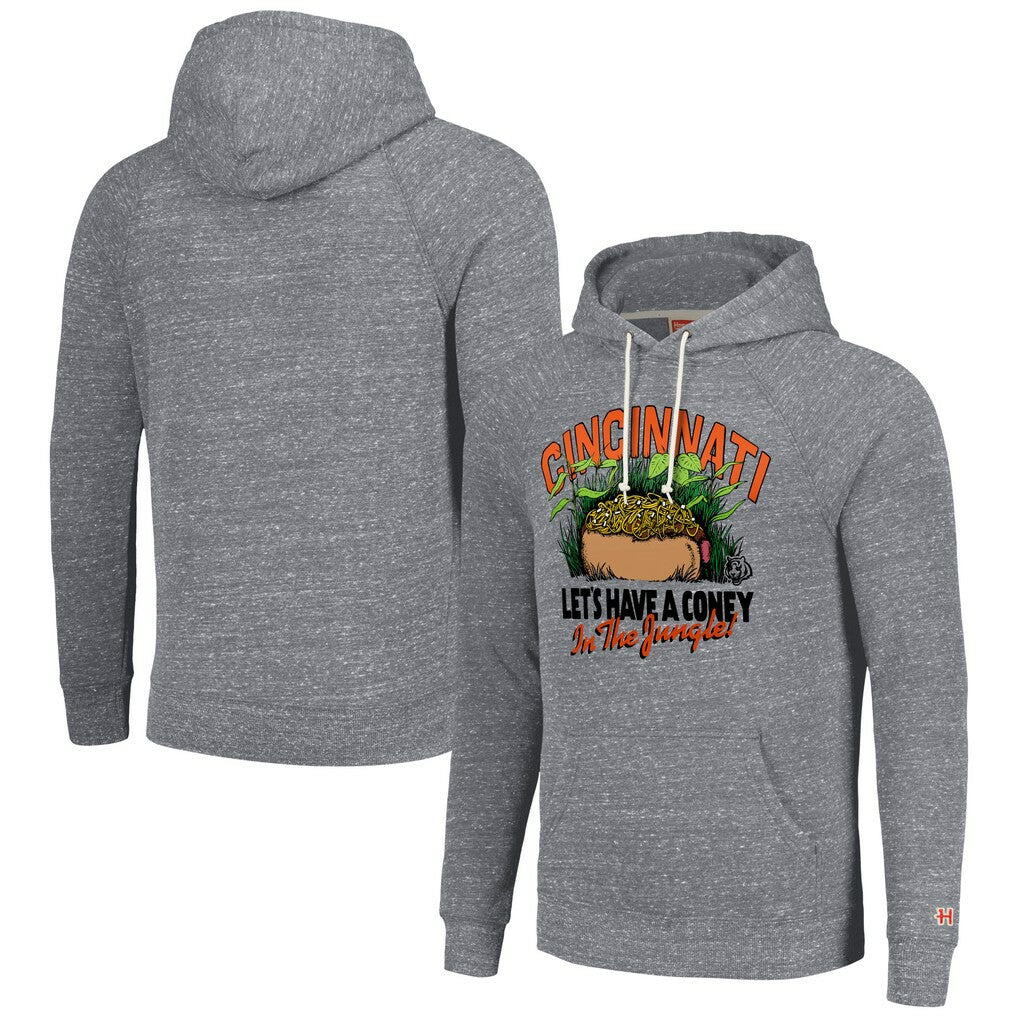 NFL Cincinnati Bengals Homage Unisex NFL x Guy Fieri’s Flavortown Tri-Blend Pullover Hoodie