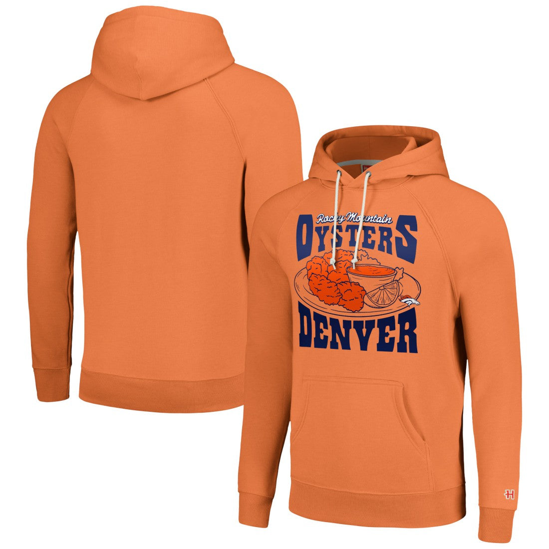 NFL Denver Broncos Homage Unisex NFL x Guy Fieri’s Flavortown Tri-Blend Pullover Hoodie