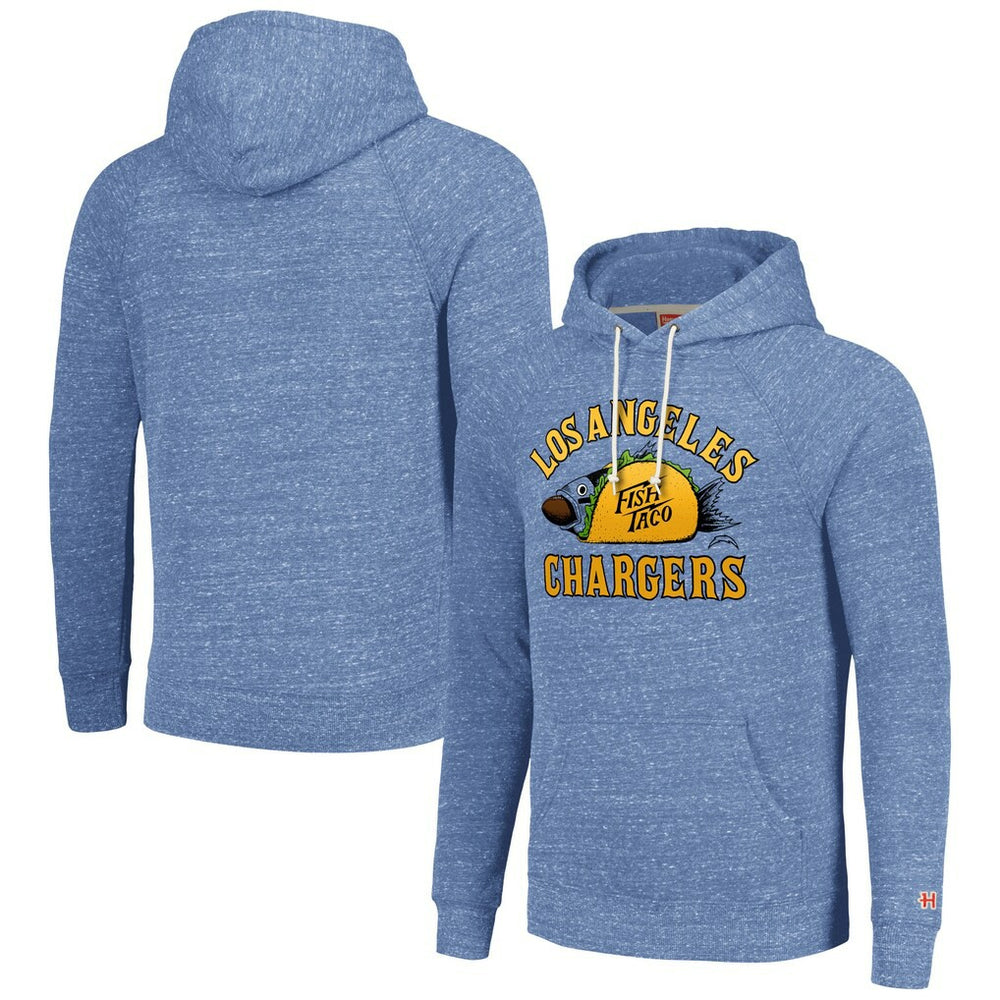 NFL Los Angeles Chargers Homage Unisex NFL x Guy Fieri’s Flavortown Tri-Blend Pullover Hoodie