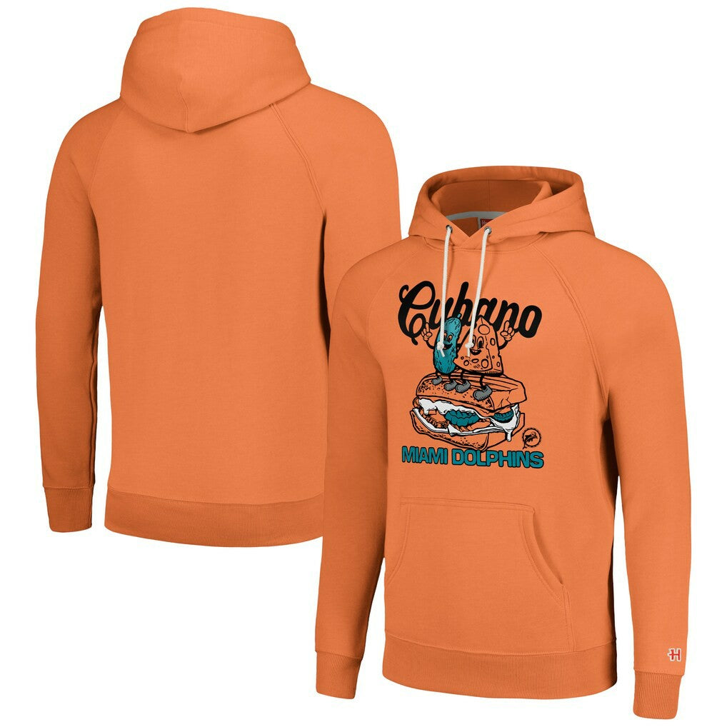 NFL Miami Dolphins Homage Unisex NFL x Guy Fieri’s Flavortown Tri-Blend Pullover Hoodie