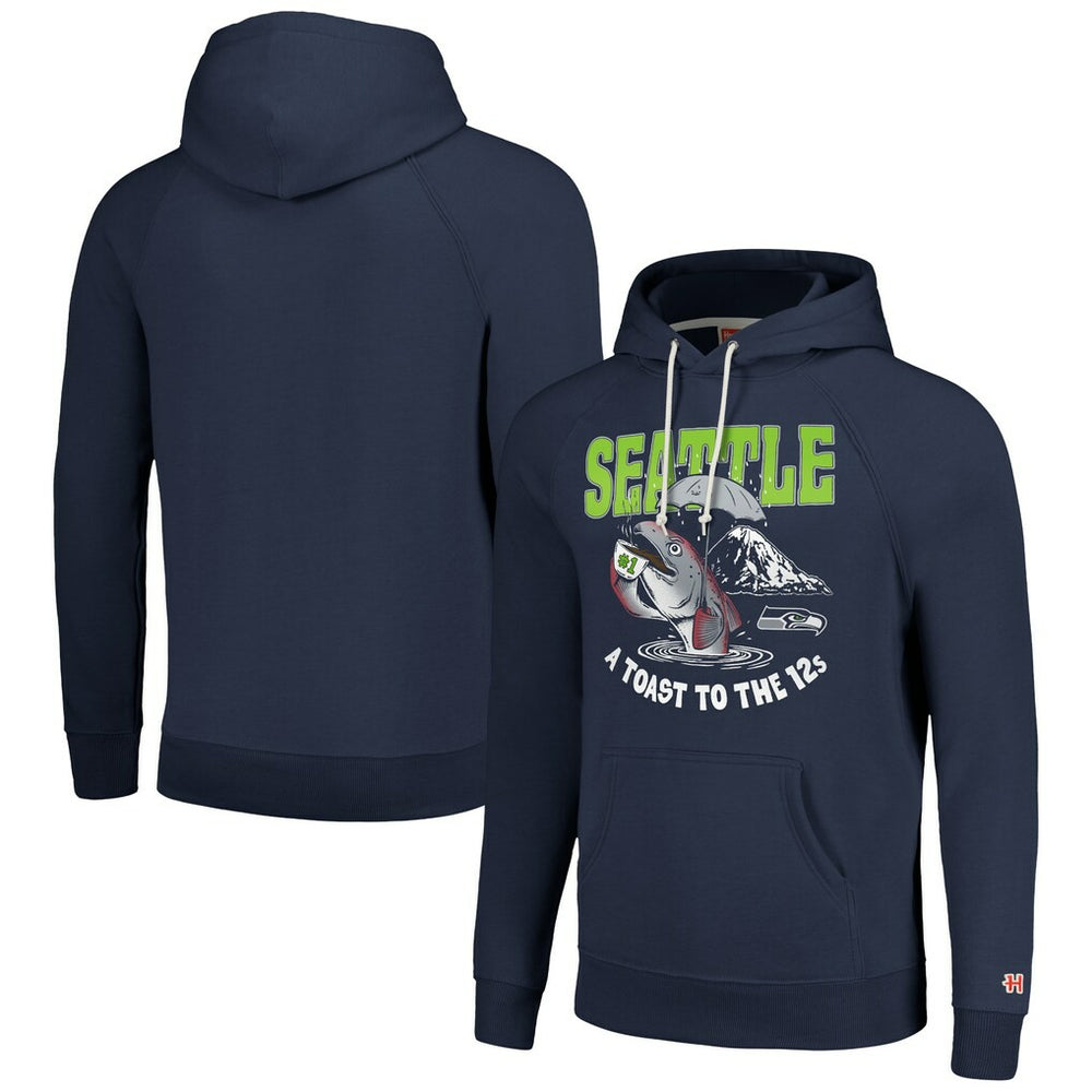 NFL Seattle Seahawks Homage Unisex NFL x Guy Fieri’s Flavortown Tri-Blend Pullover Hoodie