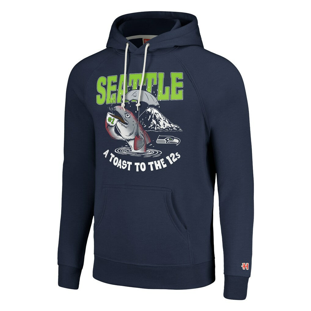 NFL Seattle Seahawks Homage Unisex NFL x Guy Fieri’s Flavortown Tri-Blend Pullover Hoodie