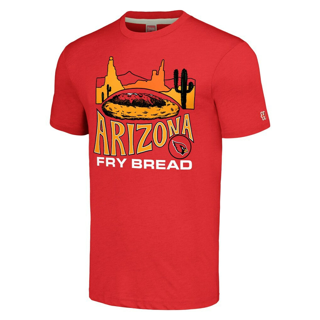 NFL Arizona Cardinals Homage Unisex NFL x Guy Fieri’s Flavortown Tri-Blend T-Shirt