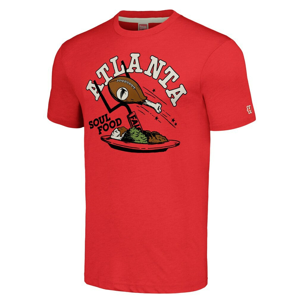 NFL Atlanta Falcons Homage Unisex NFL x Guy Fieri’s Flavortown Tri-Blend T-Shirt