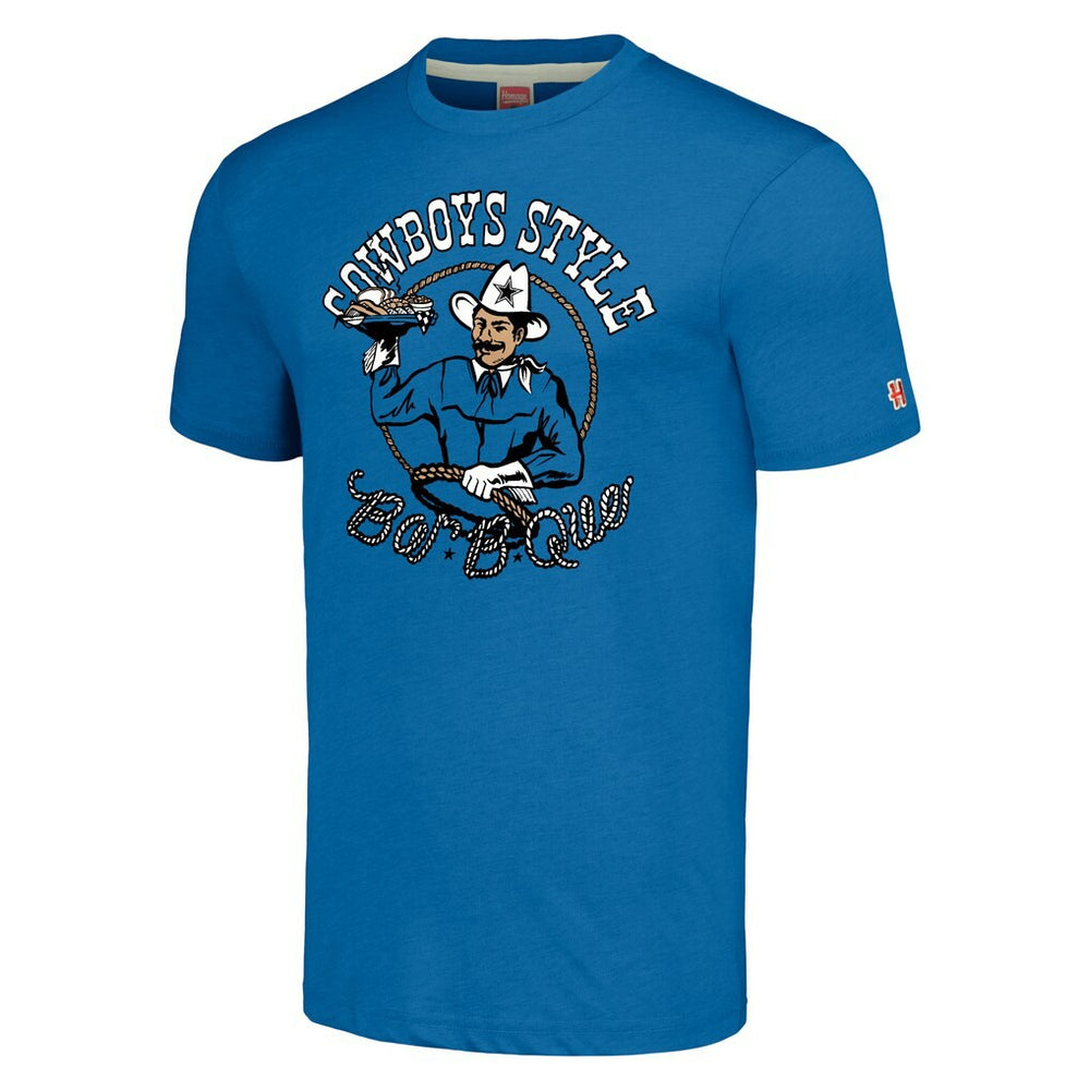 NFL Dallas Cowboys Homage Unisex NFL x Guy Fieri’s Flavortown Tri-Blend T-Shirt