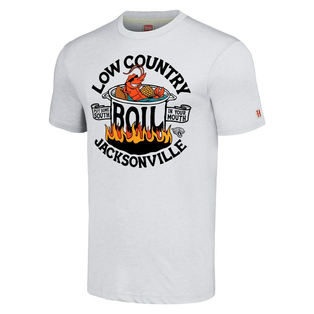 NFL Jacksonville Jaguars Homage Unisex NFL x Guy Fieri’s Flavortown Tri-Blend T-Shirt