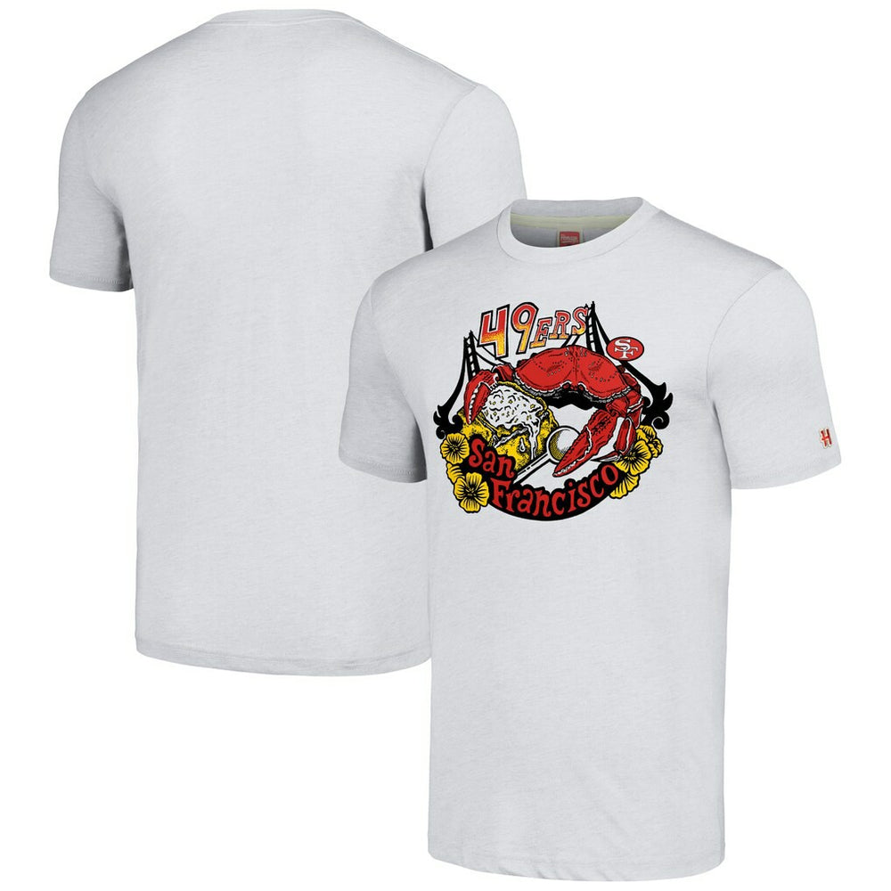 NFL San Francisco 49ers Homage Unisex NFL x Guy Fieri’s Flavortown Tri-Blend T-Shirt