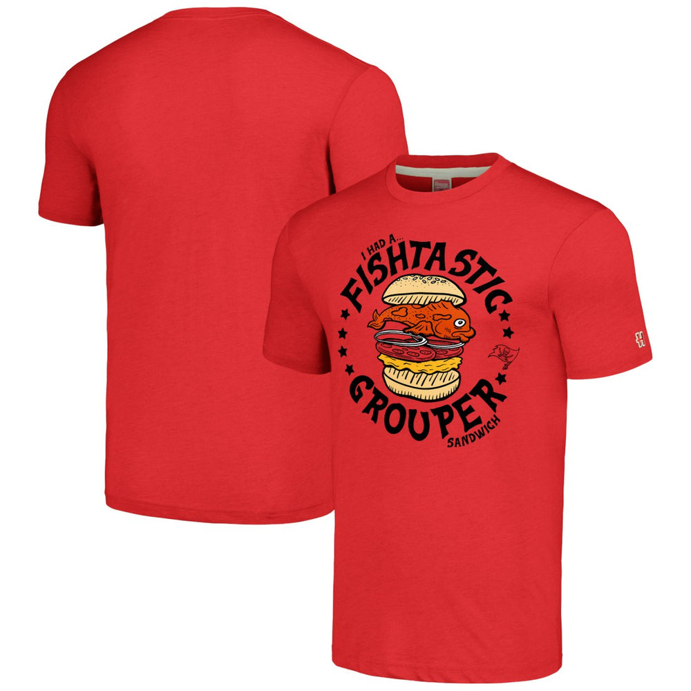 NFL Tampa Bay Buccaneers Homage Unisex NFL x Guy Fieri’s Flavortown Tri-Blend T-Shirt