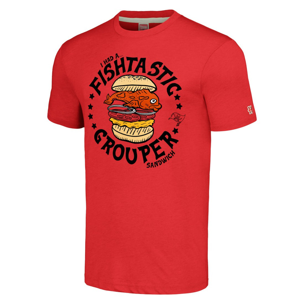 NFL Tampa Bay Buccaneers Homage Unisex NFL x Guy Fieri’s Flavortown Tri-Blend T-Shirt