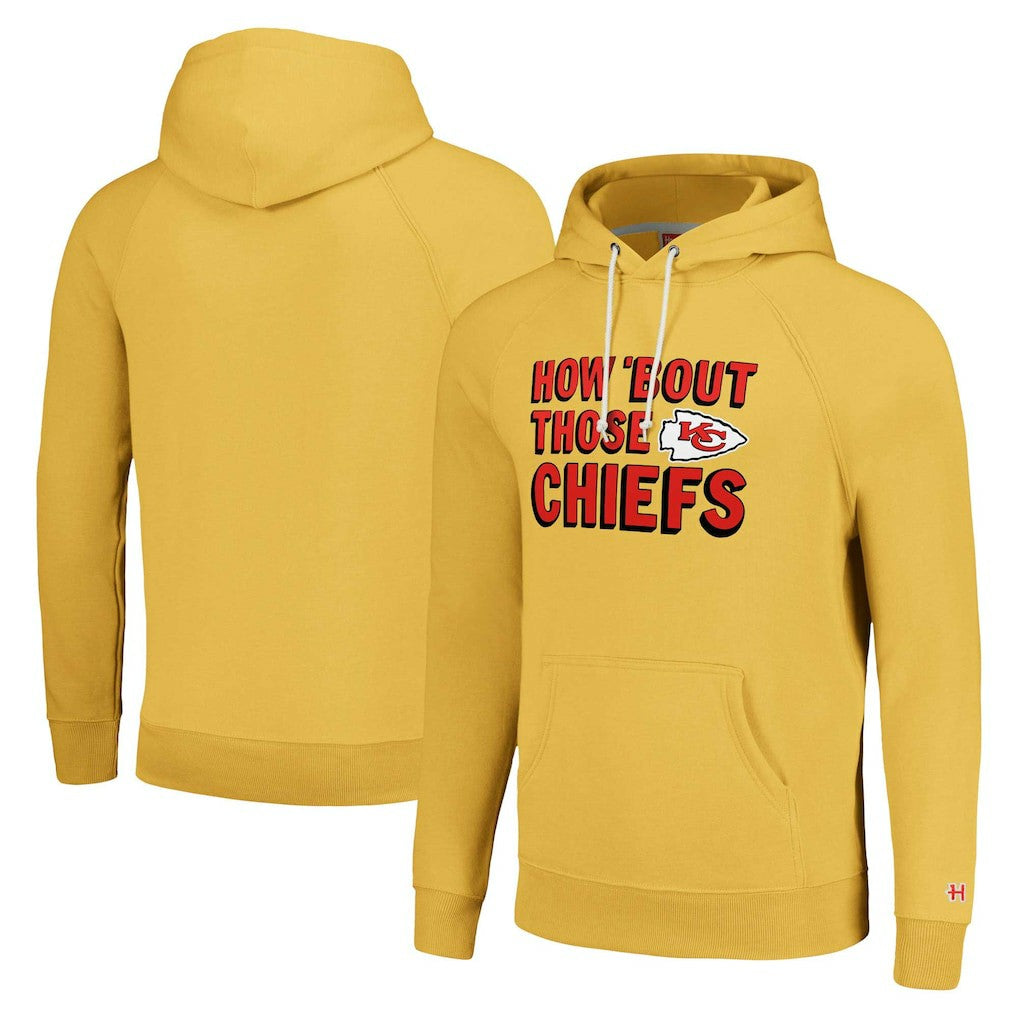NFL Kansas City Chiefs Homage Unisex Hyperlocal Raglan Pullover Hoodie