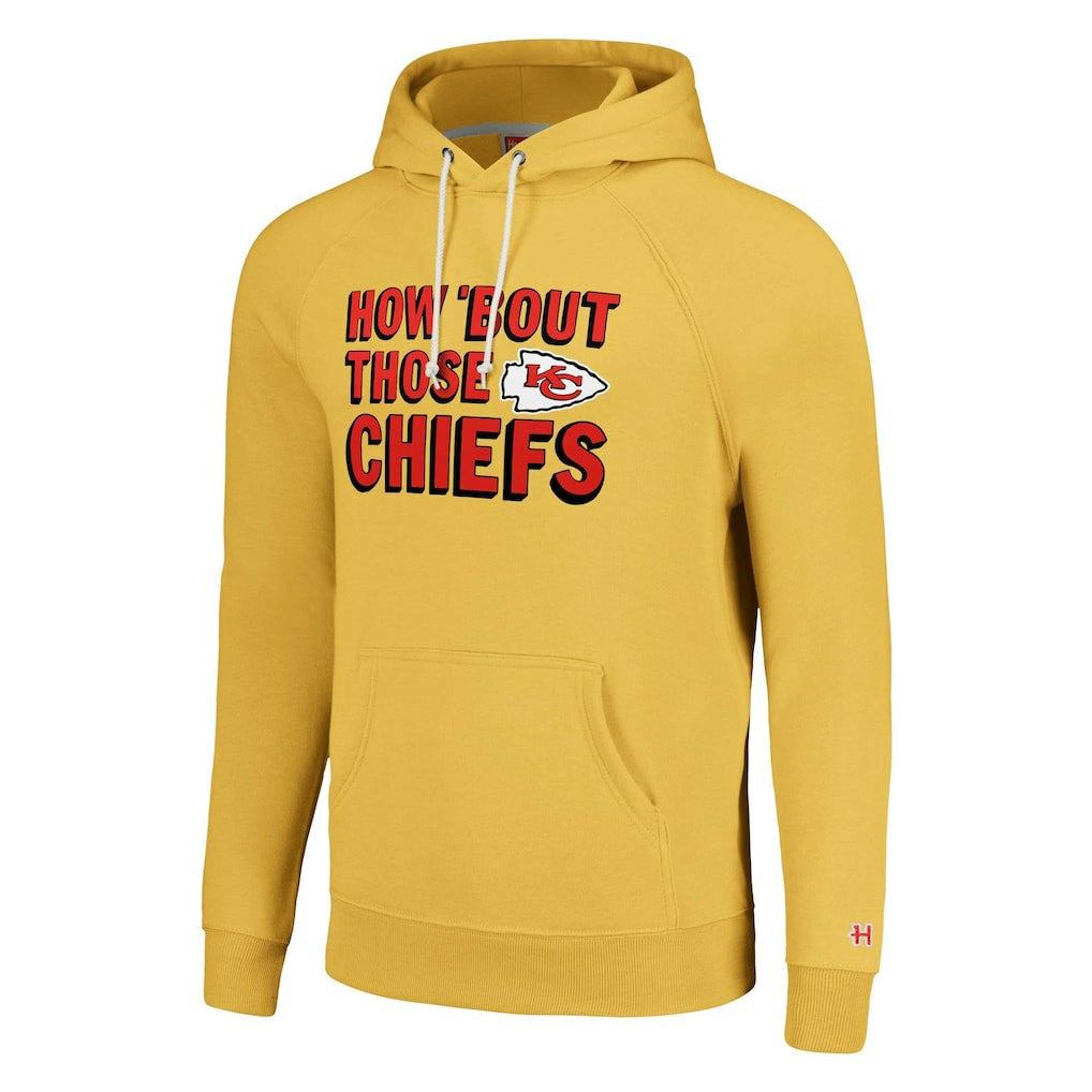NFL Kansas City Chiefs Homage Unisex Hyperlocal Raglan Pullover Hoodie