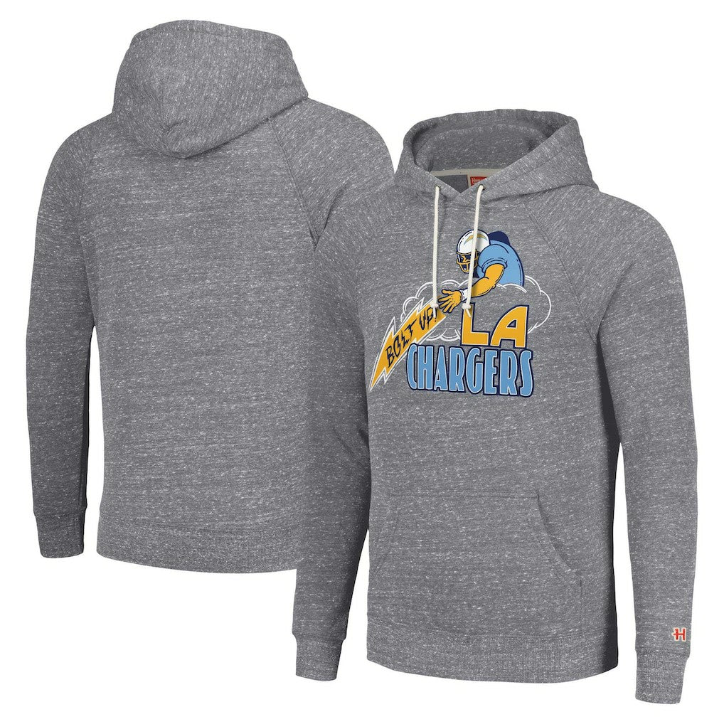NFL Los Angeles Chargers Homage Unisex Hyperlocal Raglan Pullover Hoodie