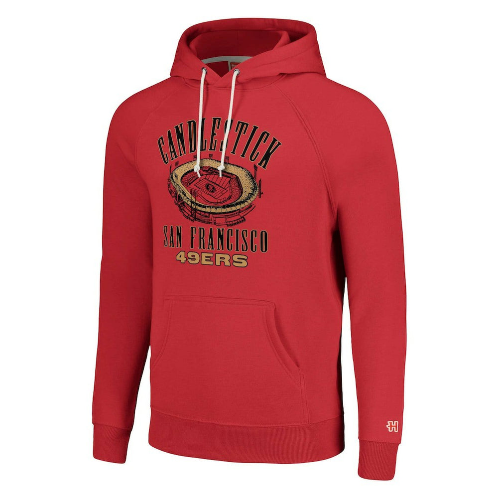 NFL San Francisco 49ers Homage Unisex Hyperlocal Raglan Pullover Hoodie