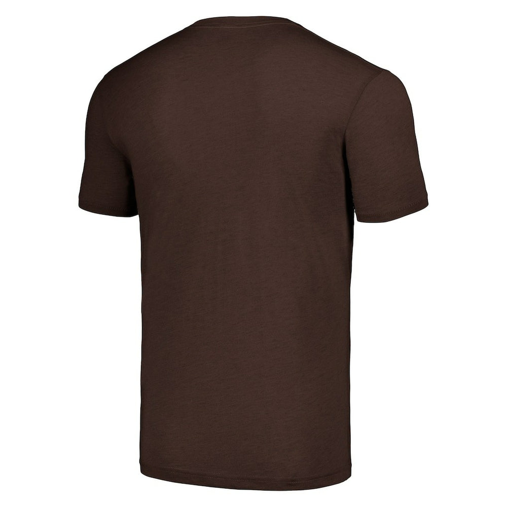 NFL Cleveland Browns Homage Unisex The NFL ASL Collection by Love Sign Tri-Blend T-Shirt