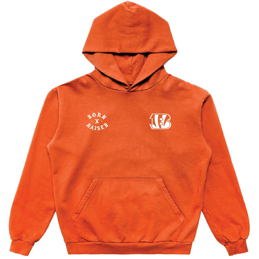 NFL Cincinnati Bengals Born x Raised Unisex Pullover Hoodie