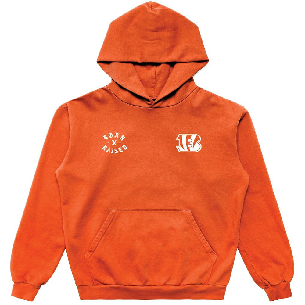 NFL Cincinnati Bengals Born x Raised Unisex Pullover Hoodie