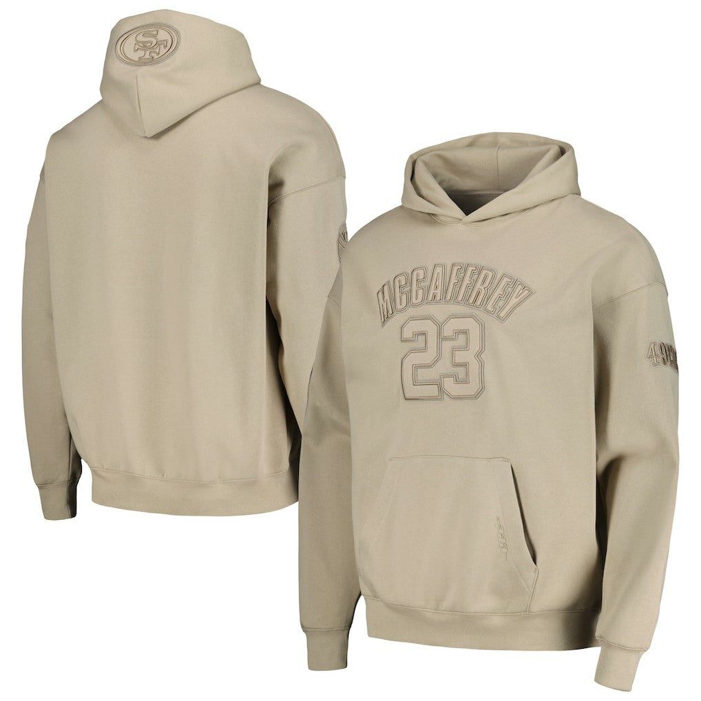 NFL San Francisco 49ers Christian McCaffrey  Pro Standard Player Name & Number Pullover Hoodie