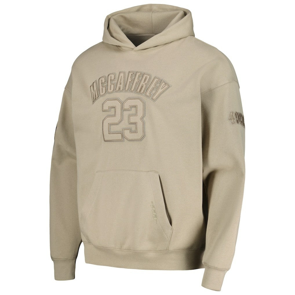 NFL San Francisco 49ers Christian McCaffrey  Pro Standard Player Name & Number Pullover Hoodie