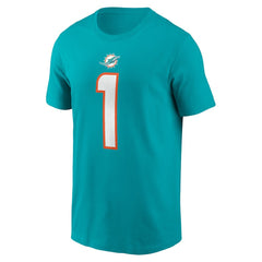 NFL Miami Dolphins Tua Tagovailoa  Player Name & Number T-Shirt