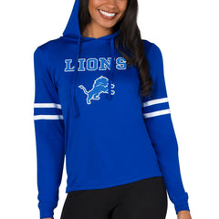 NFL Detroit Lions Concepts Sport Women's Marathon Lightweight Lounge Pullover Hoodie