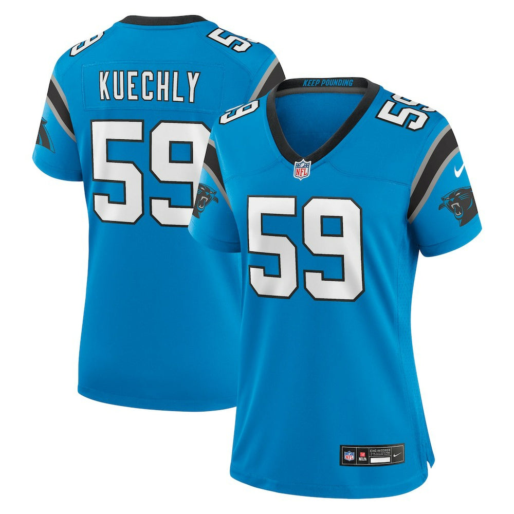 NFL Carolina Panthers Luke Kuechly  Women's Retired Player Game Jersey