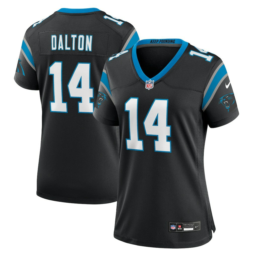 NFL Carolina Panthers Andy Dalton  Women's Team Game Jersey