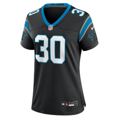 NFL Carolina Panthers Chuba Hubbard  Women's Team Game Jersey