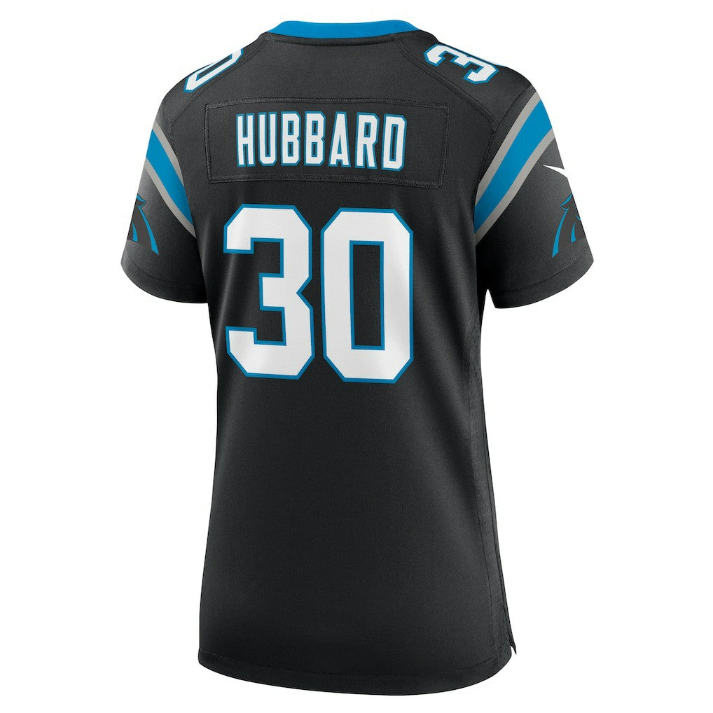 NFL Carolina Panthers Chuba Hubbard  Women's Team Game Jersey