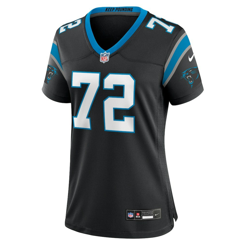 NFL Carolina Panthers Taylor Moton  Women's Team Game Jersey