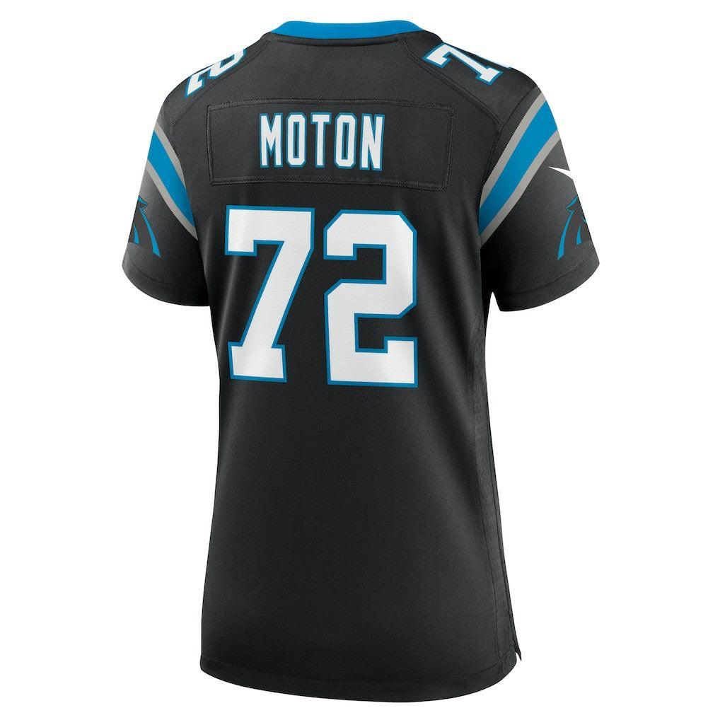 NFL Carolina Panthers Taylor Moton  Women's Team Game Jersey