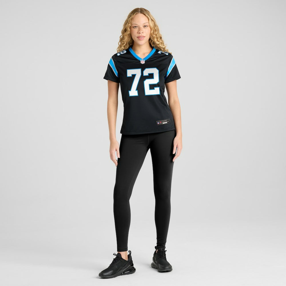 NFL Carolina Panthers Taylor Moton  Women's Team Game Jersey